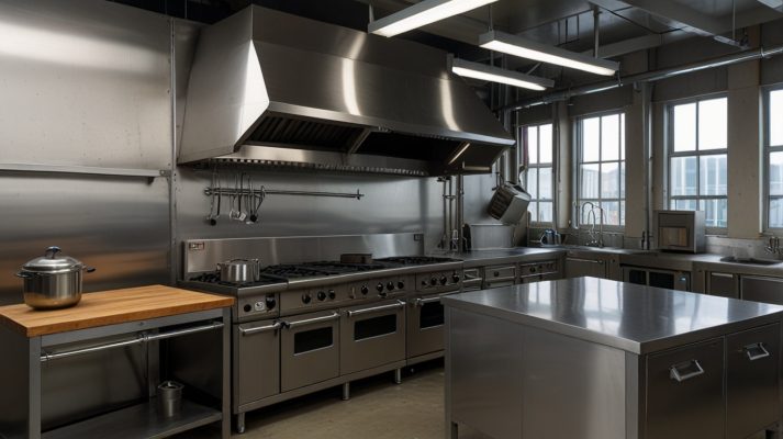 Nhà sản xuất thiết bị bếp inox công nghiệp