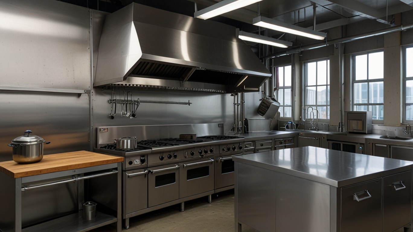 Nhà sản xuất thiết bị bếp inox công nghiệp